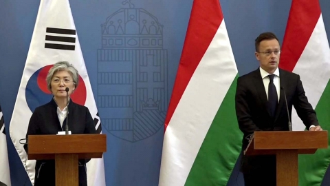 한국-헝가리 외교 장관 공동 기자 회견