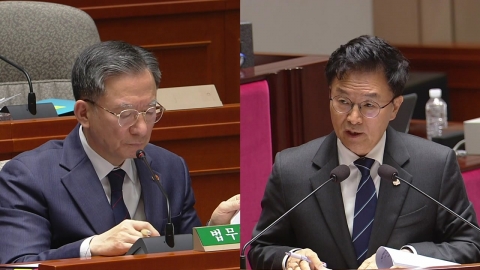 정성호, 예결위 참석…'항소 포기' 관련 언급 주목