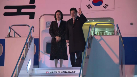 이 대통령, 1박 2일 ’방일’ 마치고 잠시 뒤 귀국길