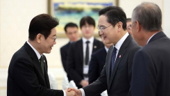 이 대통령, 10대 그룹 총수와 간담회…청년 고용·지방 투자 논의