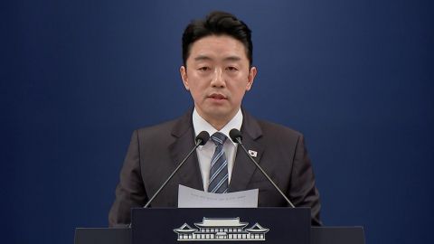 강훈식 대통령비서실장, 정국 현안 관련 브리핑