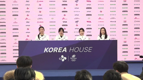 '금 2개 목표 달성' 쇼트트랙 대표팀 기자회견