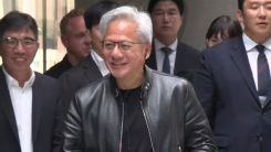 네이버 찾은 젠슨 황…이해진 의장 다시 만났다