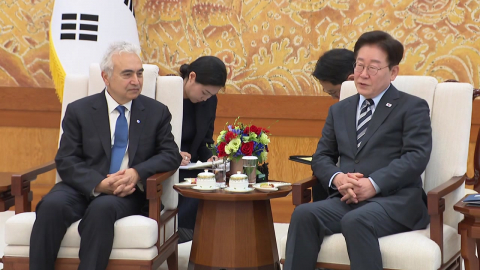 이 대통령, 국제에너지기구 사무총장 접견…에너지 공급망 회복 논의