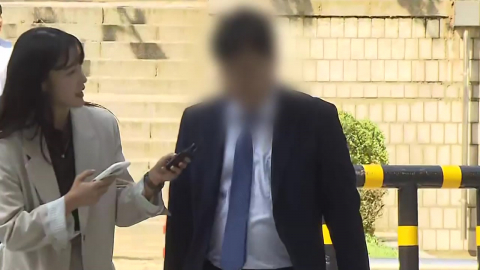 제넨셀 설립자 강 씨, 취재진 질문에 '묵묵부답'