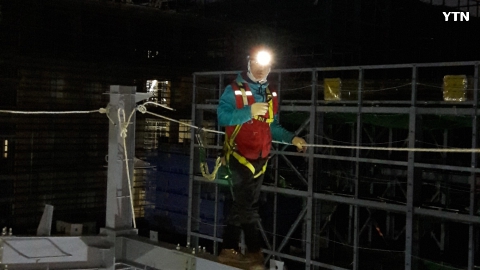 발전소현장에서  하루 단돈 15만원에 목숨줄 걸고 일하는 철골공 작업실태