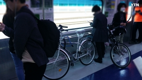 열차 자전거 이용 객차