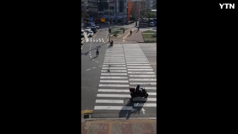 각박한 세상에 따뜻한 마음씨의 여중생