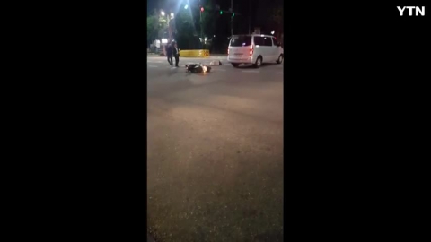 서울 창동 오토바이 교통사고