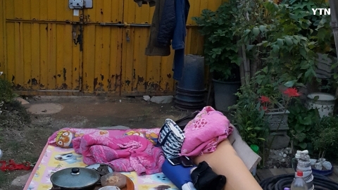 경주 여진으로 인한 피난 공간