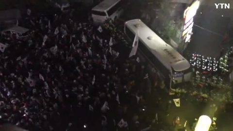 조원진 지지자 난동