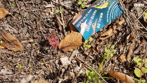 판교 아파트 단지내 삐라2탄