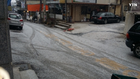 경기 포천 함박눈 내려요