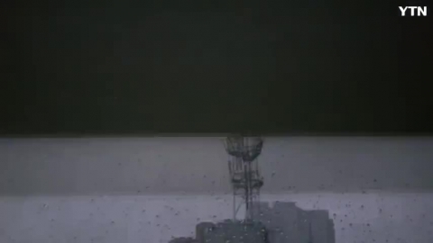 천둥번개비가 이정도는 난생처음입니다