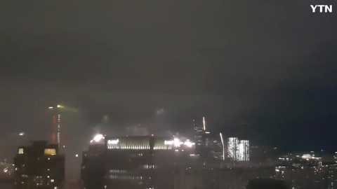 한강 불꽃축재하나봐요