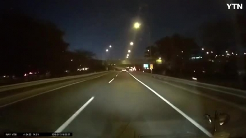 영동고속도로 진입부분 렉카차 역주행 제보합니다.