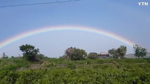 현재 제주하늘(무지개)1