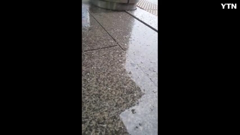 서울 우박영상