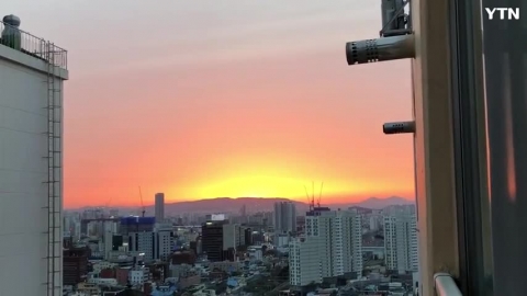 (실시간) 뜨겁게 아름다운 노을