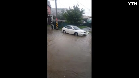 제천시 맨홀 역류