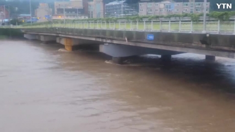 동두천 신천 범람위기제보