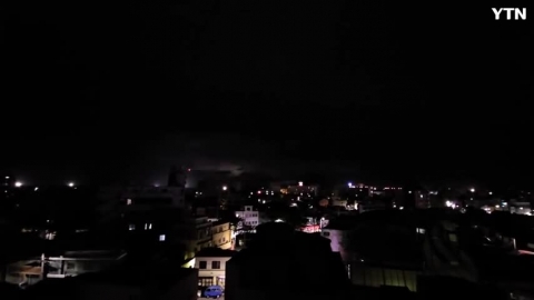 숙소에서 찍은 동영상입니다.