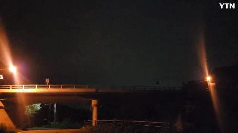 수청리에서 바라본 양평 천둥번개